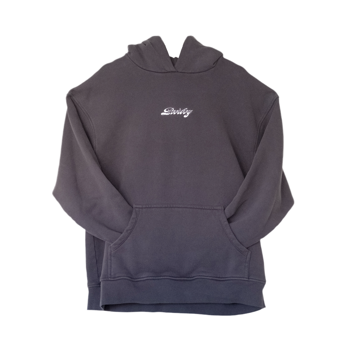 Embroidered Logo Hoodie